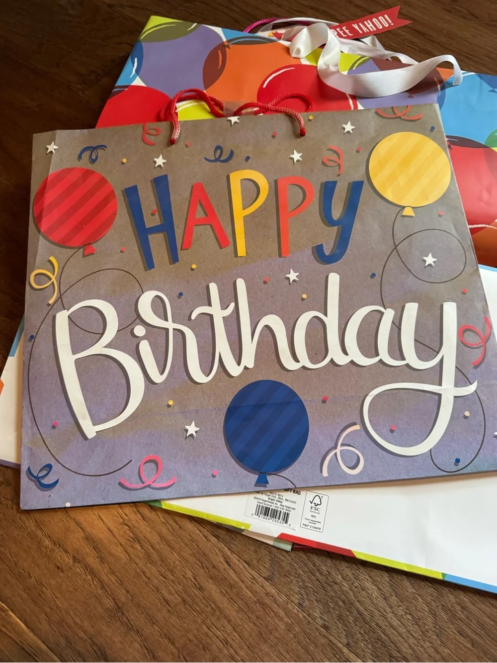 13 various size and occasion gift bags